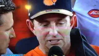 Dabo Swinney's Victory Speech 2017 National Championship