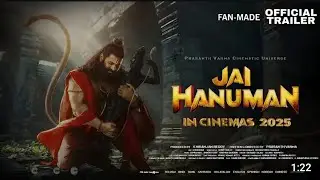 Jai Hanuman First Look Trailer (4k) 2025 |Prasanth Varma | Teja Sajja |FAN-MADETRAILER