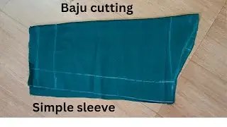 sleeves cutting ✂️ #baju #aasteen #sleeves #cuttingskills 
