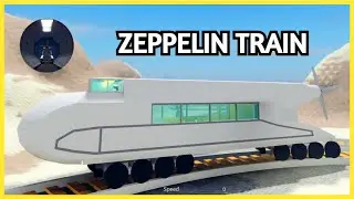 How to get ZEPPELIN TRAIN in TRAIN TESTING (Roblox) | Escaping Security Badge