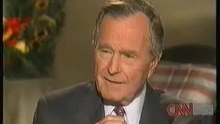 President George Bush on Larry King 11-2-1999 Full Hour