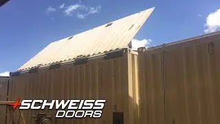 Schweiss Hydraulic Shipping and Vending Container Doors