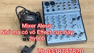 Mixer alesis multimix 6 nhỏ gọn cực hay #mixer #alesis 