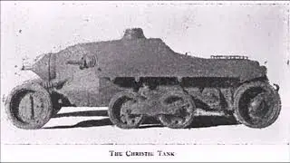 The Christie M1921 Tank - Rare Footage