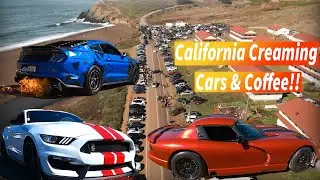 Largest Car Meet of The Year!! Flamethrower EcoBoost Mustang! (California Creaming)