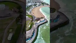 Awesome drone shot of Broadstairs, United Kingdom. #broadstairs #kent #unitedkingdom
