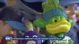 Sun Prairie man uses passion for bobbleheads to raise money for explosion victims