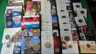 МОЯ ПОЛНАЯ КОЛЛЕКЦИЯ BUNC PACKS + Распаковка новых монет