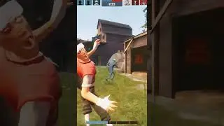Misses two shots, then dies of cringe