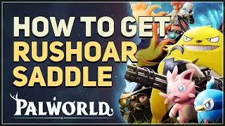 How to get Rushoar Saddle Palworld