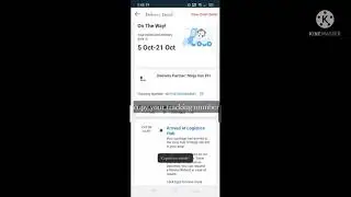 Track your Parcel in Ninja Van, Lazada at Shopee