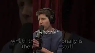 Sam Altman, CEO of OpenAi talks on AI replacing the jobs! #shorts