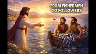 Jesus Calls His First Disciples | From Fishermen to Followers  #BibleShorts
