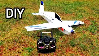 How To Build Rc Foam Plane  - DIY Rc Airplane - How to fly Rc Plane - Acro Cl 700