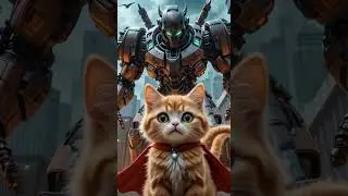Super Cat 😸🦸 #youtube #cat #tiktok