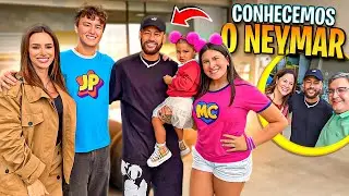 FOMOS CONHECER A FAM&Iacute;LIA DO NEYMAR 😱 - Fam&iacute;lia Maria Clara e JP