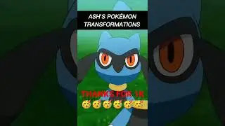 ash pokemon transformation #shorts #SAFWAAN EDITZ #POKEMON #STATUS