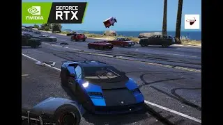 Driving Around Entire GTA V Map No Brakes Mod (Trevor)