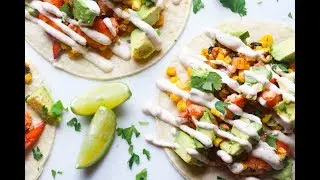 RECIPE: Lobster Tacos with Fresh Corn, Avocado and Spiked Sour Cream