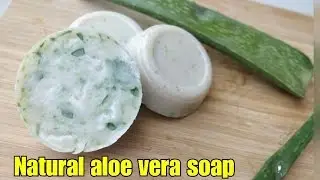 Homemade Aloe Vera soap with Vitamin E/ 100% Natural soap/keerthis kitchen