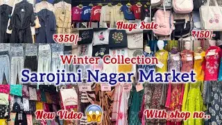 Sarojini Nagar Market 🛍️!! Winter & Latest Collection 🤩!! With Shop no&hellip; ✨!! Sneha Thakur ❤️