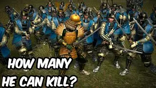 Katana Hero VS Katana Samurai - How many he can kill? - Total War: Shogun 2 - Duel
