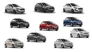 2019 Ford Figo All Colours - Images | AUTOBICS