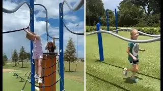 Obstacle Course Mania: Can the Busbys Conquer It? 🏃‍♀️🎉