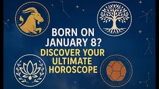 Born on January 8? Discover Your Ultimate Horoscope: Zodiac, Druids, Vedic & More!