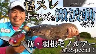 超スレナマズを微波動で誘う　新・羽根モノルアー解説special