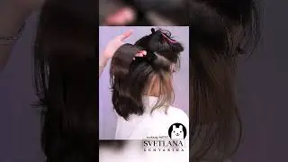 Укладка утюжком. #укладкаволос #hair #прически #hairstyle #hairfashion #hairtutorial