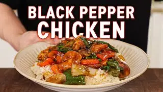 This 15-Minute Black Pepper Chicken Is Way BETTER & CHEAPER Than Takeout!