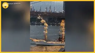 New details into crash of Mexican Navy sailboat into Brooklyn Bridge