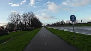 Cycling Kloosterzande to Vogelwaarde Winter 2024