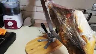 Jamonero giratorio casero