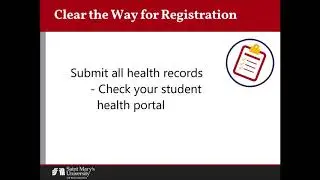 Check for and Clear Registration Holds