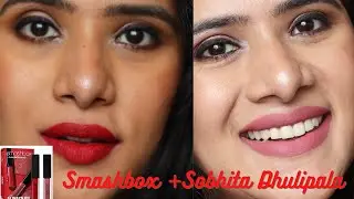 *Smashbox Always On mini matte duo+SobhitaD | Gula-bae & Bawse ||Mini Review & Swatches||