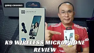 Wireless Microphone K9 Review | Murah Padu Kualiti Baek Punya !!