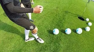 FOOT GOLF Вызов против Штутгарта ПРОФЕССИОНАЛОВ