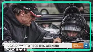 Local Grand Prix driver got his start racing go-karts in Palmetto as a kid with his dad
