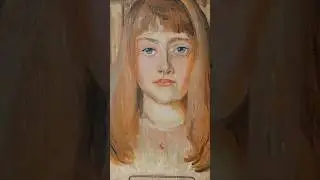 Master study: SARGENT, portrait of ELSIE PALMER #masterstudy #sargent #oilportrait