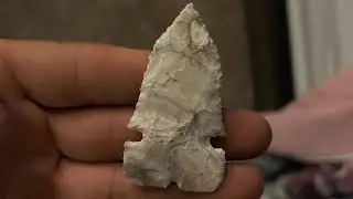 Creek finds #2 pressure flaking