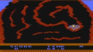 ATARI 8BIT LX XE LAVA RUN Matt Lopez Genaral Masters Corporation 1983 400 800 600 1200 1400 1450 ATA