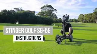 Stinger SG-5E Electric Golf Buggy | Instructional Video