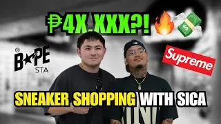 SICA GOES SNEAKER SHOPPING AT SOLE AVENUE 💯🔥 | LOCAL RAP ARTIST