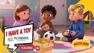 Toys in English for Kids | Indoor Play ESL Song (Pre-A1)