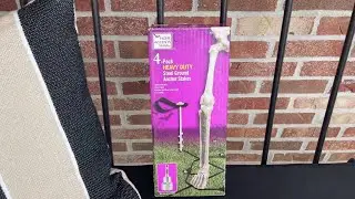 Home Depot 2025 Heavy Duty Steel Ground Anchor Stakes - Unboxing, Setup, Review