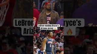 Bron repping his son Bryce ❤️
