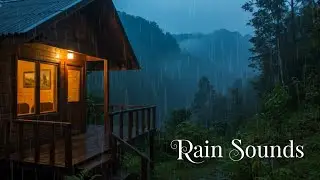Solitude in the Rain | Peaceful Jungle Night Ambience
