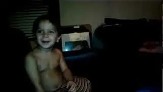 Kid can't say computer.